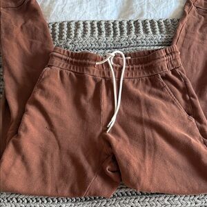 Mate the label size S cotton terry joggers